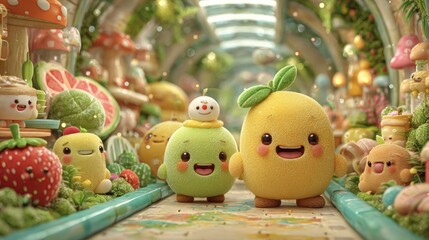 An adorable group of stuffed animals gathered together in a playful arrangement full of color and charm creating a whimsical scene that sparks joy and imagination in children and adults alike