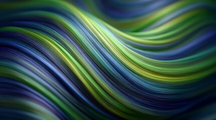 Obraz premium Abstract Pastel Wave Background Curved Lines Soft Colors Dynamic Design