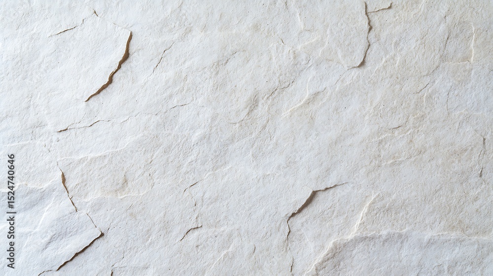 Poster light-colored stone surface featuring natural cracks and textured patterns.