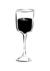 Glas Wein