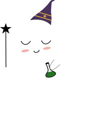 Cute Halloween ghost 4