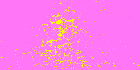 Neon colored urban punk background with halftone texture, paint drops and splashes. Bright pink and yellow colored banner design. Modern grunge background with hand drawn brush strokes. eps 10