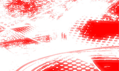 Modern design element gradient colors, halftone dots, and diagonal white stripes design element white background.