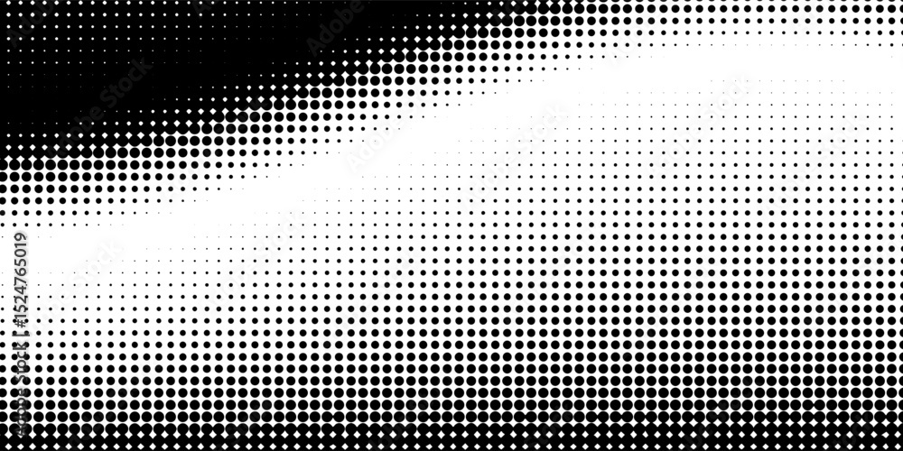Aufkleber halftone background vector. monochrome abstract dot, gradient halftone dots for background pattern a