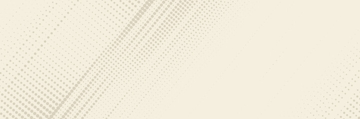 Vintage beige halftone paper texture. Retro craft ecru wallpaper with speckles, flecks, particles. Light cream grunge grain overlay background. Dirty dotted specked canvas material backdrop. Vector