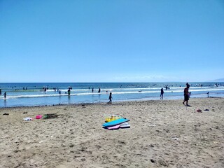 片男波海水浴場の夏