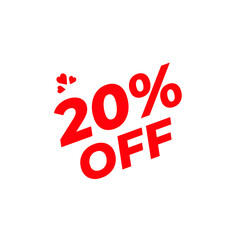 White Tag with 20% Discount Marking, Minimal White Shape PNG Showing 20% Off, 20% Sale Highlighted on White Label