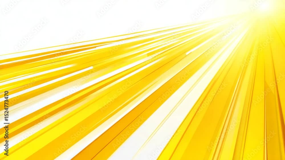 Poster abstract golden rays background animation with dynamic movement and light effects