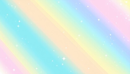 Dreamy pastel rainbow background design for digital art soft environment abstract concept