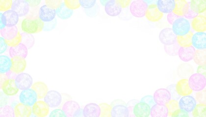 Colorful watercolor bubble background design for creative projects abstract studio digital art vibrant atmosphere