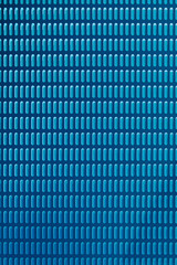 Abstract Blue Geometric Pattern with Repetitive Rectangular Elements - Perfect for Modern Backgrounds and Digital Designs