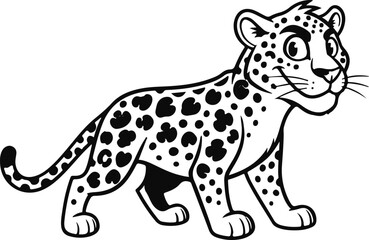 Leopard vector illustration