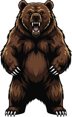 brown bear cartoon