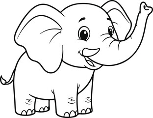 elephant cartoon illustration