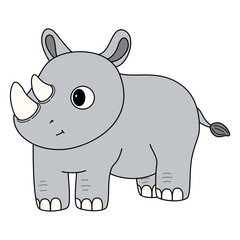 rhinoceros cartoon