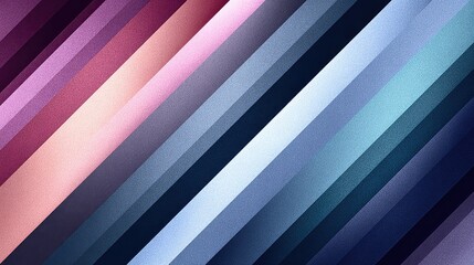 Obraz premium Diagonal stripes of muted colors create a dynamic abstract design.