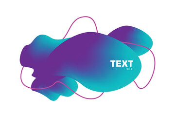 Futuristic neon gradient blob background with smooth liquid shapes. Perfect for posters, digital art, or tech branding.