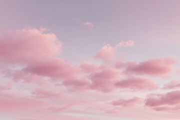 Fototapeta premium serene sky gradient featuring soft transitions from pink to purple essence of tranquility