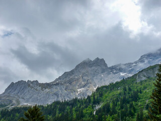Obraz premium Switzerland, Meiringen, a view of a mountain