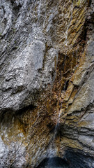 Switzerland, Meiringen, a large waterfall