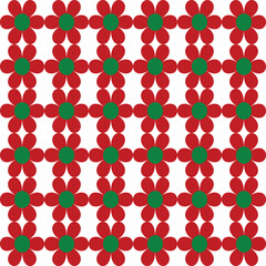 Red and yellow pattern with a gold pattern