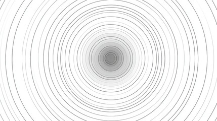 Obraz premium Concentric circles radiate from the center.