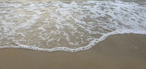 waves on the beach