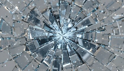 Broken Glass Shards Transparent PNG – Cracked Glass Pieces Isolated