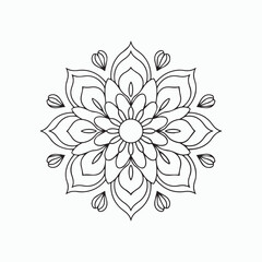 abstract flower background