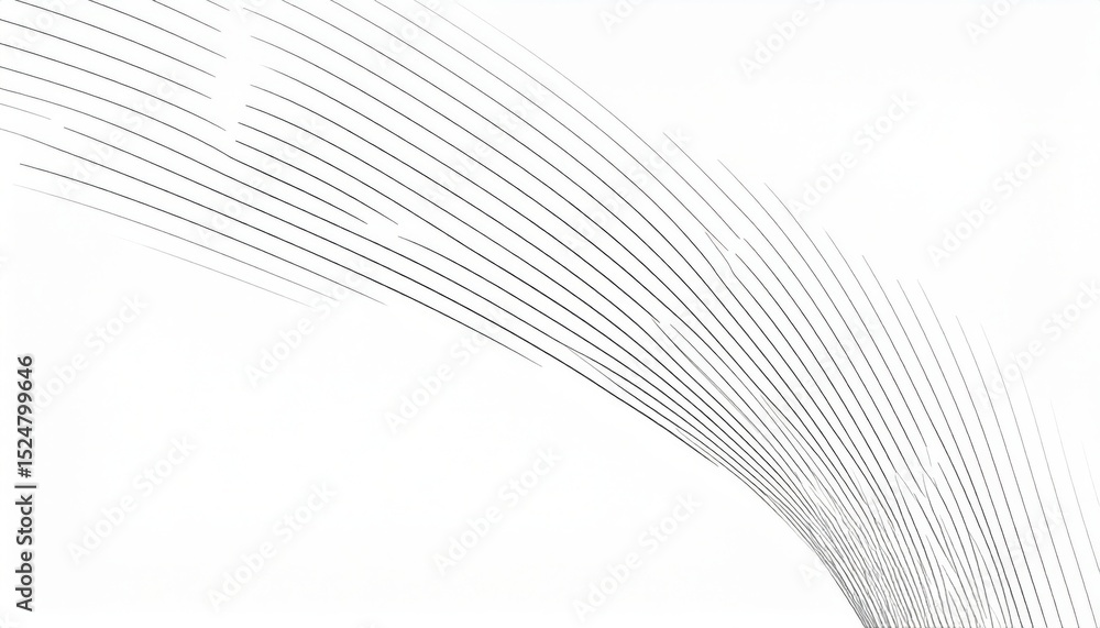 Poster dynamic line patterns abstract design digital art minimalist style close-up view visual concept