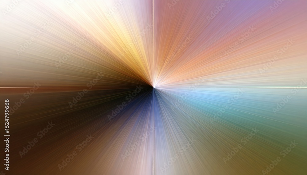 Aufkleber dynamic light burst abstract art digital creation colorful environment abstract viewpoint innovative