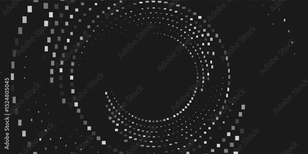 Poster spiral sound wave rhythm line dynamic abstract vector background