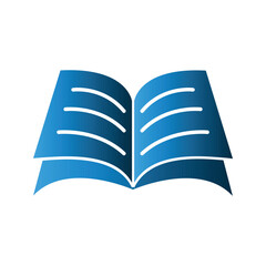 Book icon design template