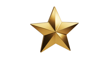 Fototapeta premium Golden star award symbol image