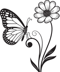 Butterfly on a Flower