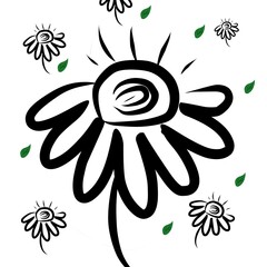 abstract floral background