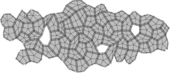 modern abstract wall decoration design illustration vector sketch