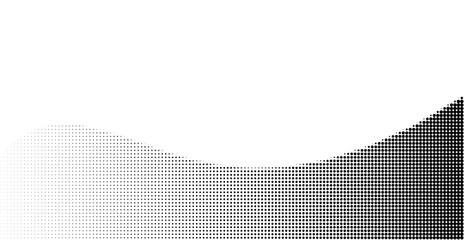 halftone dot corner border