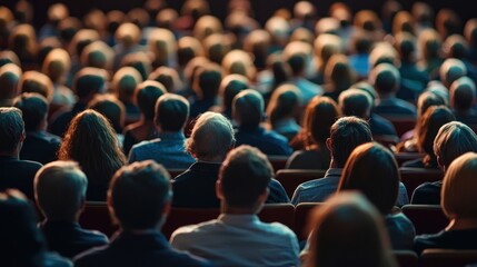 Fototapeta premium Informational Meetings - Disseminating specific information, such as policy changes or new procedures.