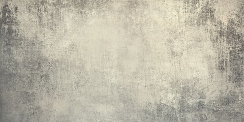 Obraz premium flat, vintage grunge background with soft faded grey tones, distressed edges, and subtle rough texture, resembling aged paper or old wall paint