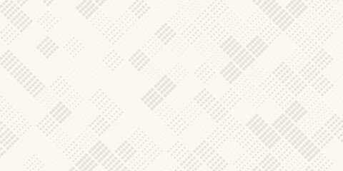 Obraz premium Ecru grain paper texture. Vintage textured background with dots, speckles, specks, flecks and particles. Craft repeating wallpaper. Natural cream grunge surface background