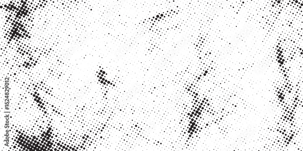 Aufkleber Vector halftone pattern effect texture.