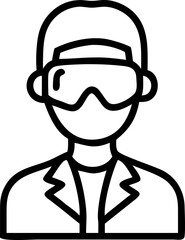 Silhouettes of a woman and man reading books in a business setting