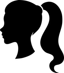 Silhouettes of a woman and man reading books in a business setting