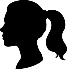 Silhouettes of a woman and man reading books in a business setting