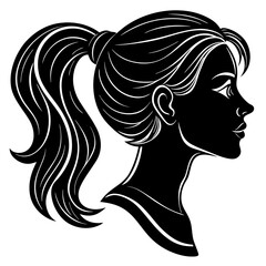 Silhouettes of a woman and man reading books in a business setting