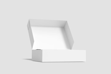 Blank mailing box mock-up 