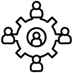 Teamwork Integration Gear Mechanism Supporting People, Collaboration, Management, and Business Processes