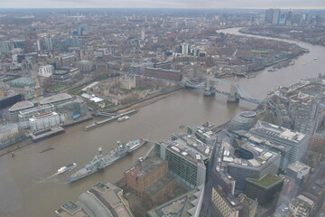 Obraz premium aerial view of london