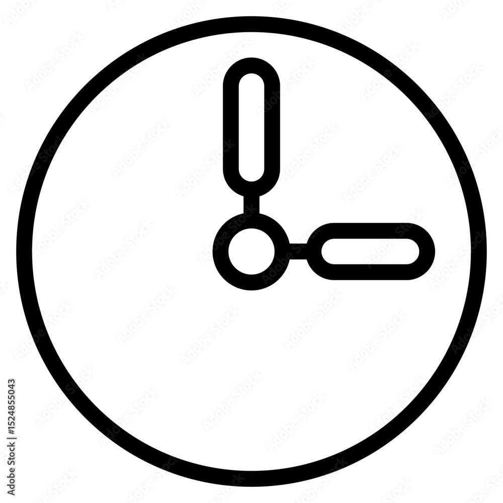 Poster time vector icon. clock icon web. wall clock illustration sign. hour sign for web and mobile app.